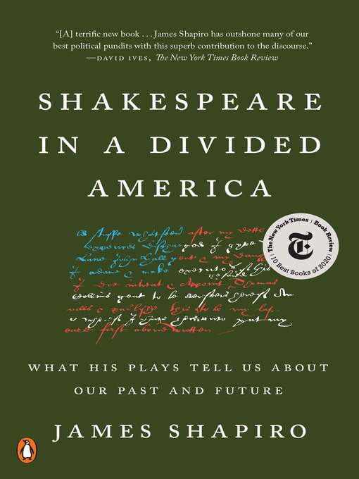 Title details for Shakespeare in a Divided America by James Shapiro - Wait list
